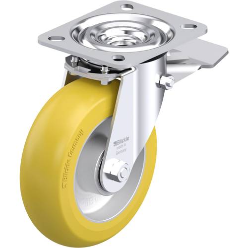 Thumbnail - Blickle 928418 L-ALTH 125K-ST-CO Stahlblech-Lenkrolle Rad-Durchmesser: 125 mm Tragfähigkeit (max.): 250 kg 1 St.