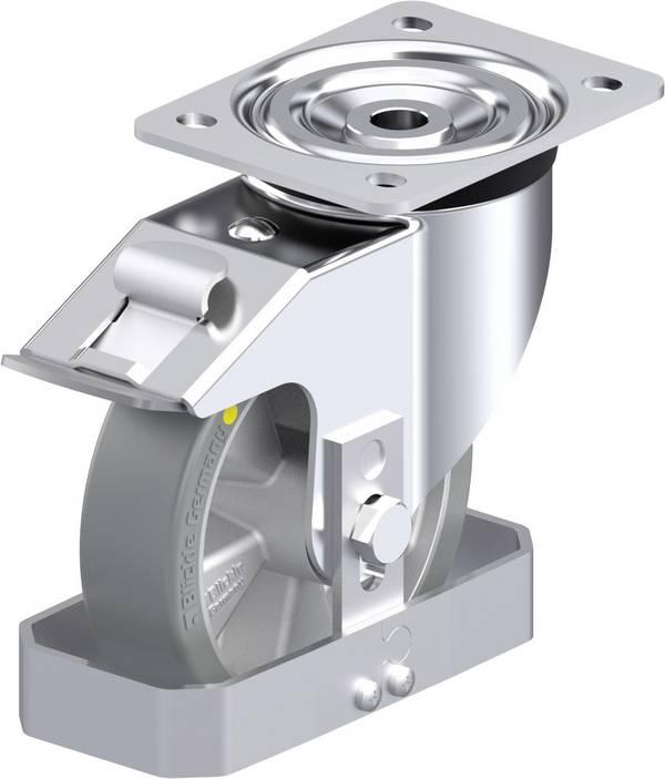 Blickle 939336 L-ALTH 151K-FI-AS-FS Stahlblech-Lenkrolle Rad-Durchmesser: 150 mm Tragfähigkeit (max.): 400 kg 1 St.