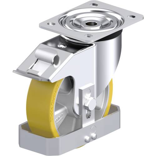 Blickle 742160 L-ALTH 160K-FI-FS Stahlblech-Lenkrolle Rad-Durchmesser: 160 mm Tragfähigkeit (max.): 400 kg 1 St.