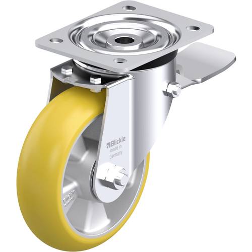 Thumbnail - Blickle 856650 L-ALTH 160K-ST-CO Stahlblech-Lenkrolle Rad-Durchmesser: 160 mm Tragfähigkeit (max.): 400 kg 1 St.