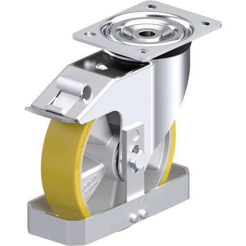 Blickle 871497 L-ALTH 180K-FI-FS Stahlblech-Lenkrolle Rad-Durchmesser: 180 mm Tragfähigkeit (max.): 400 kg 1 St.