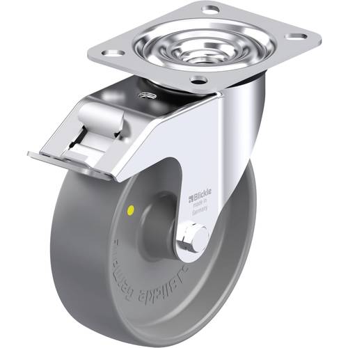 Blickle 743198 LE-PO 125G-FI-ELS Stahlblech-Lenkrolle Rad-Durchmesser: 125 mm Tragfähigkeit (max.): 150 kg 1 St.