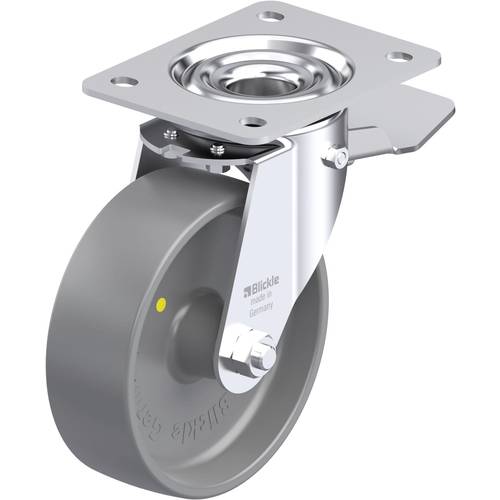Thumbnail - Blickle 936870 LE-PO 150G-ST-ELS Stahlblech-Lenkrolle Rad-Durchmesser: 150 mm Tragfähigkeit (max.): 300 kg 1 St.