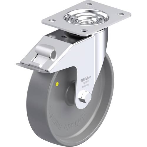 Blickle 652636 LE-PO 200G-FI-ELS Stahlblech-Lenkrolle Rad-Durchmesser: 200 mm Tragfähigkeit (max.): 300 kg 1 St.