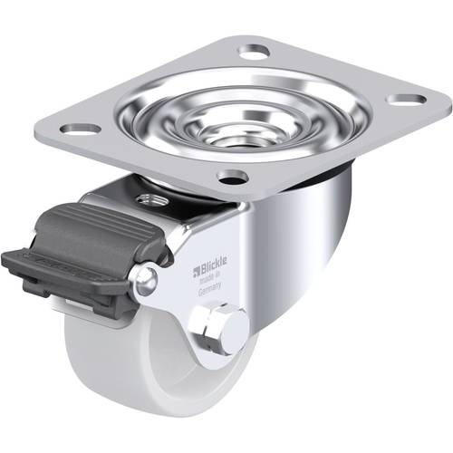 Blickle 936875 LE-PO 60G-RA Stahlblech-Lenkrolle Rad-Durchmesser: 60 mm Tragfähigkeit (max.): 150 kg 1 St.