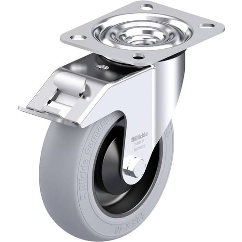Blickle 921786 LE-POES 125KA-FI-SG Stahlblech-Lenkrolle Rad-Durchmesser: 125 mm Tragfähigkeit (max.): 150 kg 1 St.