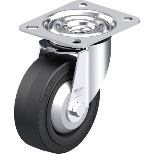 Blickle 850109 LE-POEV 100XR-FA Stahlblech-Lenkrolle Rad-Durchmesser: 100 mm Tragfähigkeit (max.): 150 kg 1 St.