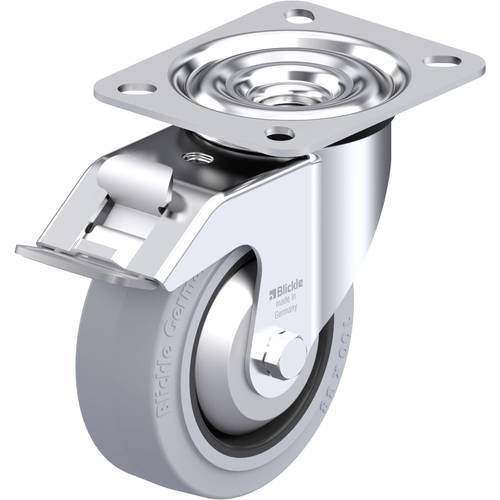 Blickle 850103 LE-POEV 100XR-FI-SG-FA Stahlblech-Lenkrolle Rad-Durchmesser: 100 mm Tragfähigkeit (max.): 150 kg 1 St.