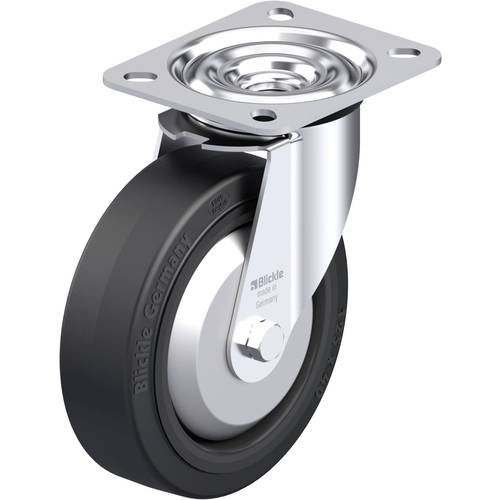 Blickle 850125 LE-POEV 125XR-FA Stahlblech-Lenkrolle Rad-Durchmesser: 125 mm Tragfähigkeit (max.): 150 kg 1 St.