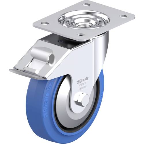 Blickle 749618 LE-POEV 160KAD-FI-SB-FA Stahlblech-Lenkrolle Rad-Durchmesser: 160 mm Tragfähigkeit (max.): 300 kg 1 St.