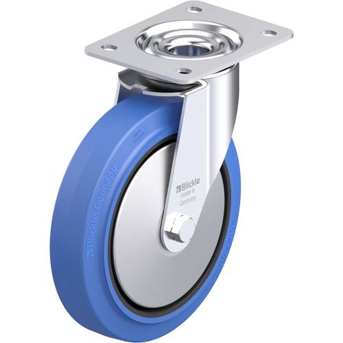 Blickle 749647 LE-POEV 200KAD-SB-FA Stahlblech-Lenkrolle Rad-Durchmesser: 200 mm Tragfähigkeit (max.): 300 kg 1 St.