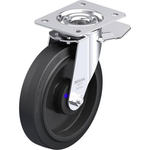 Blickle 850306 LE-POEV 200XKA-ST Stahlblech-Lenkrolle Rad-Durchmesser: 200 mm Tragfähigkeit (max.): 300 kg 1 St.