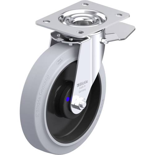 Blickle 850309 LE-POEV 200XKA-ST-SG Stahlblech-Lenkrolle Rad-Durchmesser: 200 mm Tragfähigkeit (max.): 300 kg 1 St.