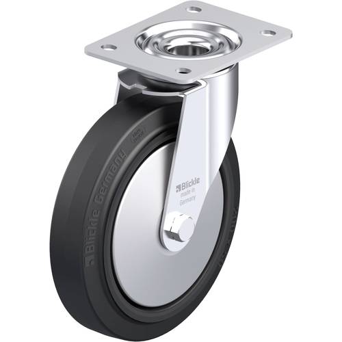 Blickle 850286 LE-POEV 200XR-FA Stahlblech-Lenkrolle Rad-Durchmesser: 200 mm Tragfähigkeit (max.): 300 kg 1 St.