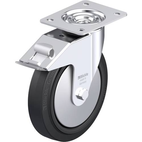 Blickle 850271 LE-POEV 200XR-FI-FA Stahlblech-Lenkrolle Rad-Durchmesser: 200 mm Tragfähigkeit (max.): 300 kg 1 St.