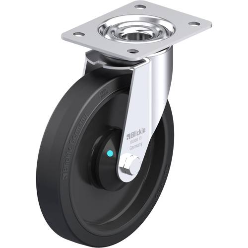 Blickle 850252 LE-POEV 201KAD Stahlblech-Lenkrolle Rad-Durchmesser: 200 mm Tragfähigkeit (max.): 300 kg 1 St.