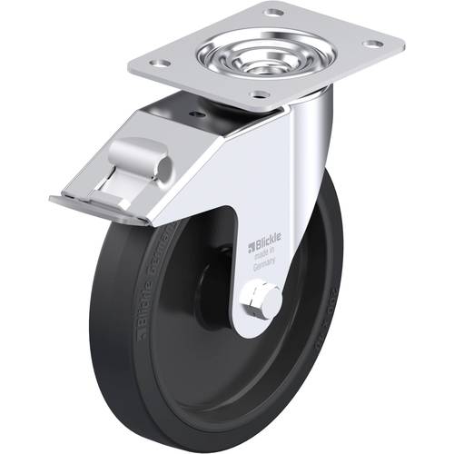 Blickle 850239 LE-POEV 201XR-FI Stahlblech-Lenkrolle Rad-Durchmesser: 200 mm Tragfähigkeit (max.): 300 kg 1 St.