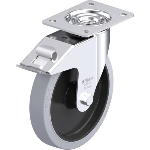Blickle 850240 LE-POEV 201XR-FI-SG Stahlblech-Lenkrolle Rad-Durchmesser: 200 mm Tragfähigkeit (max.): 300 kg 1 St.