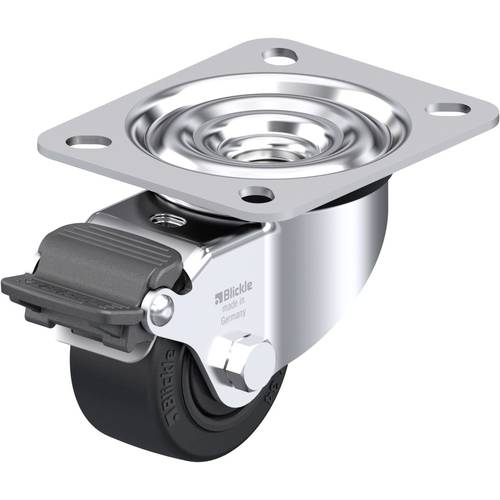 Blickle 945690 LE-POEV 60KF-RA Stahlblech-Lenkrolle Rad-Durchmesser: 60 mm Tragfähigkeit (max.): 120 kg 1 St.