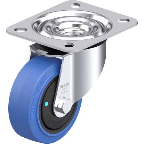 Blickle 850083 LE-POEV 80KFD-SB Stahlblech-Lenkrolle Rad-Durchmesser: 80 mm Tragfähigkeit (max.): 140 kg 1 St.