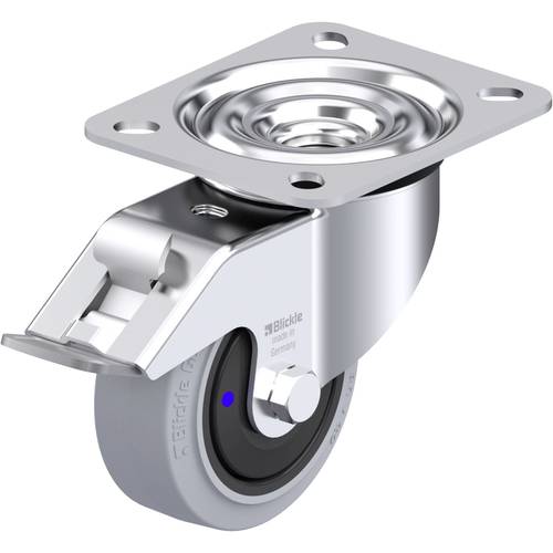 Blickle 945693 LE-POEV 80XKF-FI-SG Stahlblech-Lenkrolle Rad-Durchmesser: 80 mm Tragfähigkeit (max.): 140 kg 1 St.