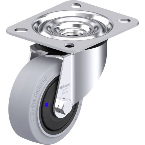 Blickle 945695 LE-POEV 80XKF-SG Stahlblech-Lenkrolle Rad-Durchmesser: 80 mm Tragfähigkeit (max.): 140 kg 1 St.