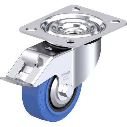 Blickle 850067 LE-POEV 80XR-FI-SB-FA Stahlblech-Lenkrolle Rad-Durchmesser: 80 mm Tragfähigkeit (max.): 140 kg 1 St.