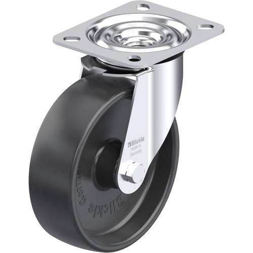 Blickle 296442 LE-PP 125G Stahlblech-Lenkrolle Rad-Durchmesser: 125 mm Tragfähigkeit (max.): 150 kg 1 St.
