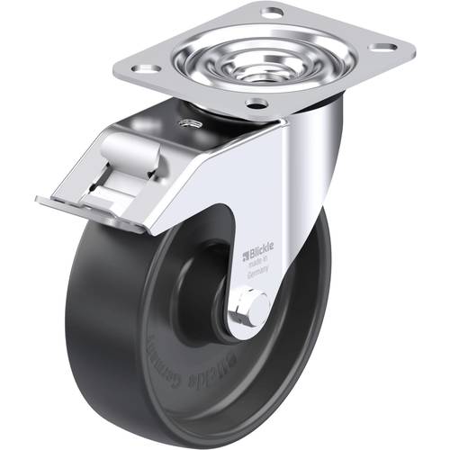 Blickle 305342 LE-PP 125R-FI Stahlblech-Lenkrolle Rad-Durchmesser: 125 mm Tragfähigkeit (max.): 150 kg 1 St.