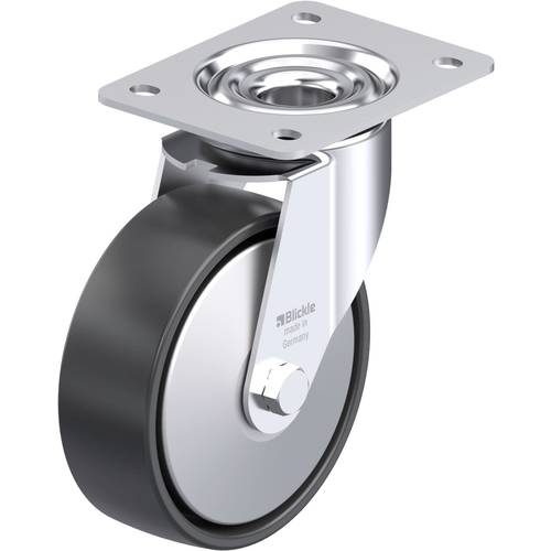 Thumbnail - Blickle 625335 LE-PP 150G-FA Stahlblech-Lenkrolle Rad-Durchmesser: 150 mm Tragfähigkeit (max.): 300 kg 1 St.