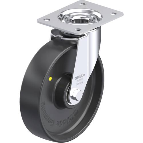 Blickle 913130 LE-PP 200K-EL Stahlblech-Lenkrolle Rad-Durchmesser: 200 mm Tragfähigkeit (max.): 300 kg 1 St.