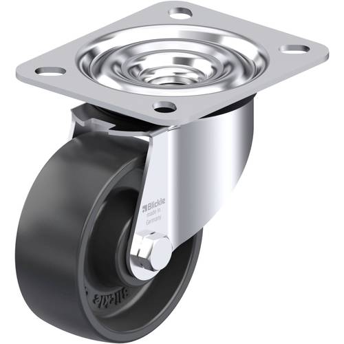 Blickle 565937 LE-PP 80R Stahlblech-Lenkrolle Rad-Durchmesser: 80 mm Tragfähigkeit (max.): 120 kg 1 St.