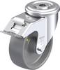 Blickle 886983 LER-PO 100G-FI-ELS Stahlblech-Lenkrolle Rad-Durchmesser: 100 mm Tragfähigkeit (max.): 150 kg 1 St.