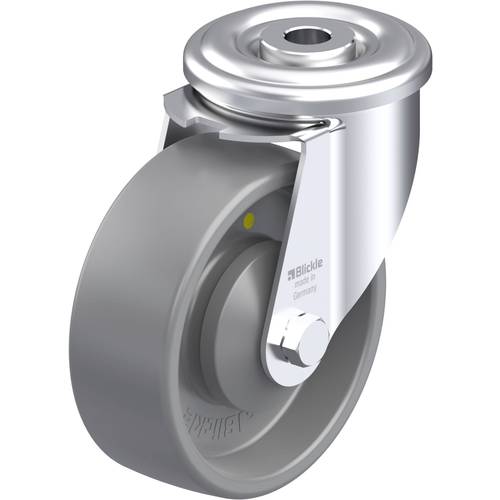 Thumbnail - Blickle 745178 LER-PO 100KA-ELS Stahlblech-Lenkrolle Rad-Durchmesser: 100 mm Tragfähigkeit (max.): 150 kg 1 St.