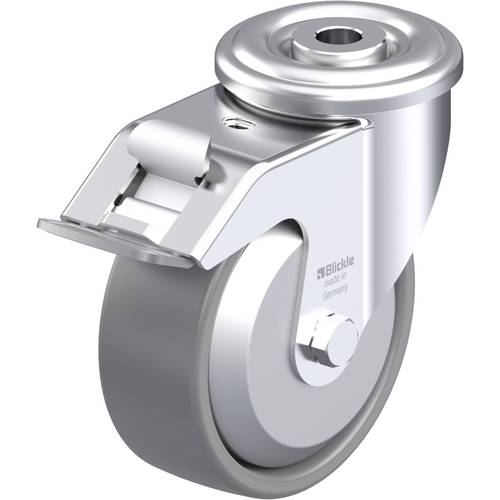 Blickle 946649 LER-PO 100KA-FI-ELS-FA Stahlblech-Lenkrolle Rad-Durchmesser: 100 mm Tragfähigkeit (max.): 150 kg 1 St.