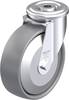 Blickle 887290 LER-PO 125G-ELS-FA Stahlblech-Lenkrolle Rad-Durchmesser: 125 mm Tragfähigkeit (max.): 150 kg 1 St.