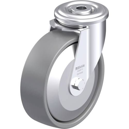 Blickle 887293 LER-PO 125KA-ELS-FA Stahlblech-Lenkrolle Rad-Durchmesser: 125 mm Tragfähigkeit (max.): 150 kg 1 St.