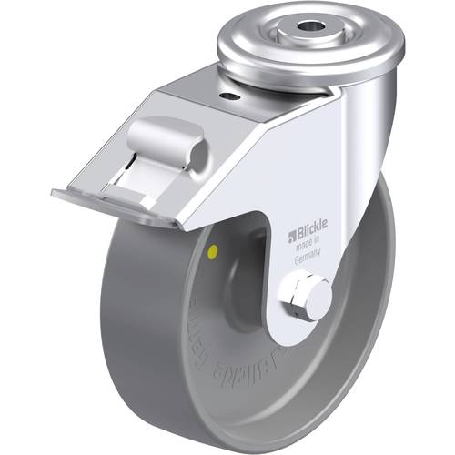Blickle 936885 LER-PO 160G-FI-ELS Stahlblech-Lenkrolle Rad-Durchmesser: 160 mm Tragfähigkeit (max.): 300 kg 1 St.