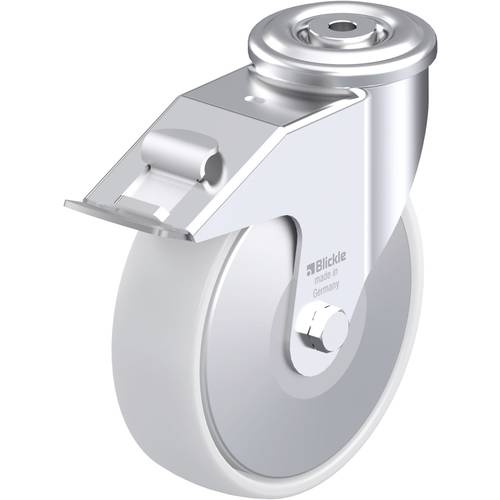 Blickle 749765 LER-PO 175R-FI-FA Stahlblech-Lenkrolle Rad-Durchmesser: 175 mm Tragfähigkeit (max.): 300 kg 1 St.