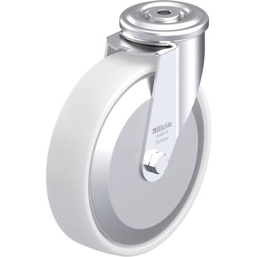 Blickle 749766 LER-PO 200G-FA Stahlblech-Lenkrolle Rad-Durchmesser: 200 mm Tragfähigkeit (max.): 300 kg 1 St.