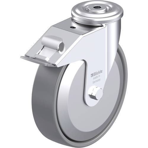 Blickle 946655 LER-PO 200G-FI-ELS-FA Stahlblech-Lenkrolle Rad-Durchmesser: 200 mm Tragfähigkeit (max.): 300 kg 1 St.