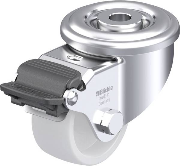 Blickle 936886 LER-PO 60G-RA Stahlblech-Lenkrolle Rad-Durchmesser: 60 mm Tragfähigkeit (max.): 150 kg 1 St.