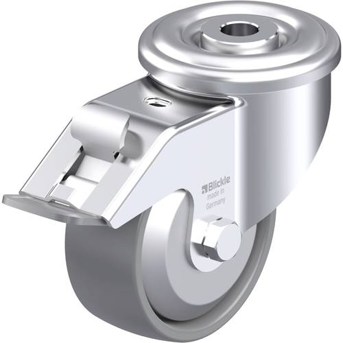 Blickle 946657 LER-PO 80G-FI-ELS-FA Stahlblech-Lenkrolle Rad-Durchmesser: 80 mm Tragfähigkeit (max.): 150 kg 1 St.