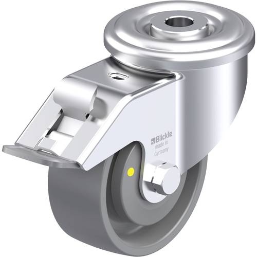 Blickle 936889 LER-PO 80KA-FI-ELS Stahlblech-Lenkrolle Rad-Durchmesser: 80 mm Tragfähigkeit (max.): 150 kg 1 St.