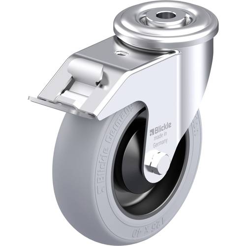 Blickle 921784 LER-POES 125KA-FI-SG Stahlblech-Lenkrolle Rad-Durchmesser: 125 mm Tragfähigkeit (max.): 150 kg 1 St.