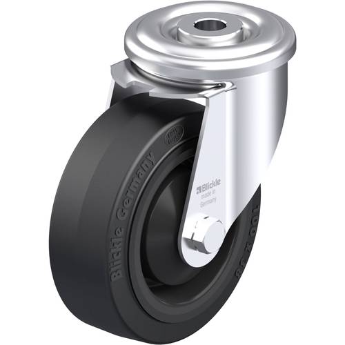 Blickle 755852 LER-POEV 100KA Stahlblech-Lenkrolle Rad-Durchmesser: 100 mm Tragfähigkeit (max.): 150 kg 1 St.