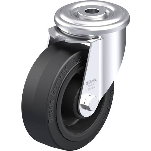 Blickle 671354 LER-POEV 100R Stahlblech-Lenkrolle Rad-Durchmesser: 100 mm Tragfähigkeit (max.): 150 kg 1 St.