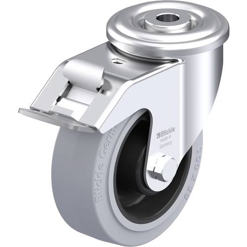 Blickle 432948 LER-POEV 100R-FI-SG Stahlblech-Lenkrolle Rad-Durchmesser: 100 mm Tragfähigkeit (max.): 150 kg 1 St.