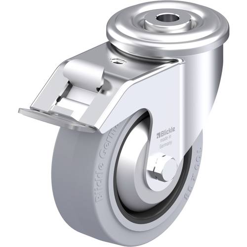 Blickle 483453 LER-POEV 100R-FI-SG-FA Stahlblech-Lenkrolle Rad-Durchmesser: 100 mm Tragfähigkeit (max.): 150 kg 1 St.