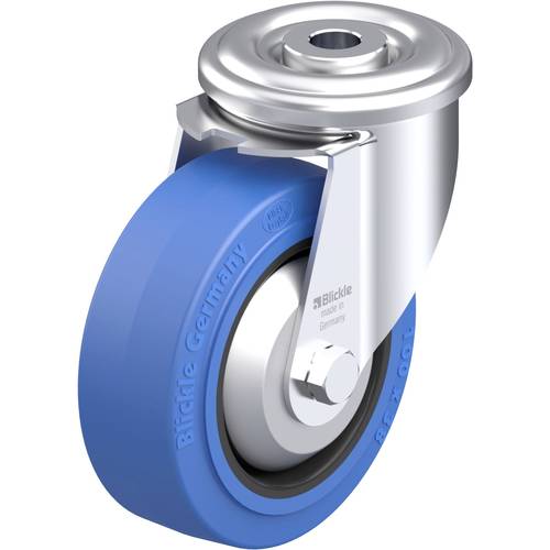 Thumbnail - Blickle 846650 LER-POEV 100R-SB-FA Stahlblech-Lenkrolle Rad-Durchmesser: 100 mm Tragfähigkeit (max.): 150 kg 1 St.